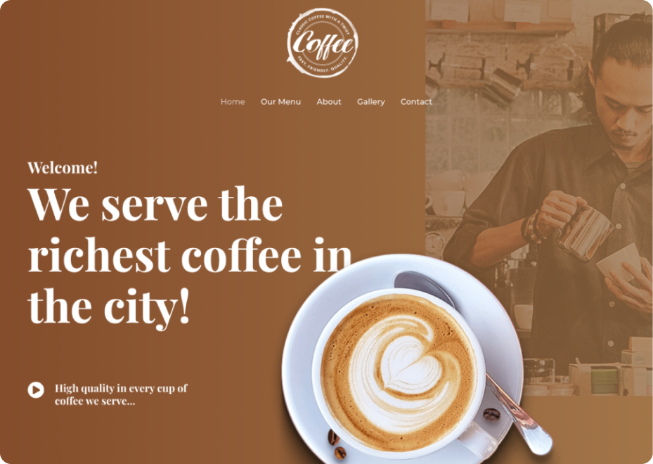 Kaffeebar Template