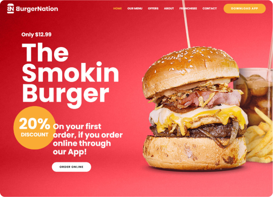 Burger Restaurant Template